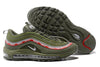 Image of Nike Air Max 97 x Undefeated Olive Green Men Shoes Sale Size US 7-11