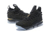 Image of Nike Lebron XV 15 Black Gold Men Shoes Sale Size US 7-12