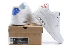 Nike Air Max 90 'Independence Day White' Shoes Sneaker Sale Men Size US 7-11