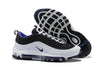 Image of Nike Air Max 97 Black White Blue Shoes Sale Size US 7-11