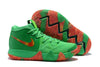 Image of Nike Kyrie 4 Green Red Orange Men Basketball Shoes Sale Size US 7-12