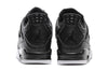 Image of Nike Air Jordan 4 Retro Black White Basketball Men Size US 7 - 13