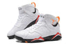 Image of Nike Air Jordan 7 White Black Shoes Basketball Men Size US 7 - 13