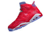 Image of Nike Air Jordan 6 Retro Slam Dunk Red Shoes Sale Size US 7-13