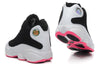 Image of Nike Air Jordan Men 13 Retro White/Black/Pink Men Size US 7 - 13