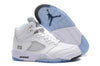 Image of Nike Air Jordan 5 Retro White Men Shoes Sale Size US 7-13