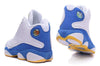 Image of Nike Air Jordan Men 13 Retro White/Blue/Yellow Basketball Men Size US 7 - 13