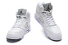 Image of Nike Air Jordan 5 Retro White Men Shoes Sale Size US 7-13