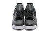 Image of Nike Air Jordan 4 Retro Black White Basketball Men Size US 7 - 13